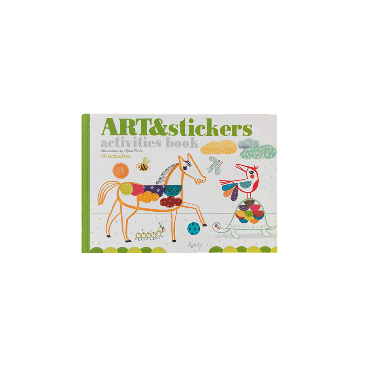 Livre d'activités ART & STICKERS - 3 à 8 ans