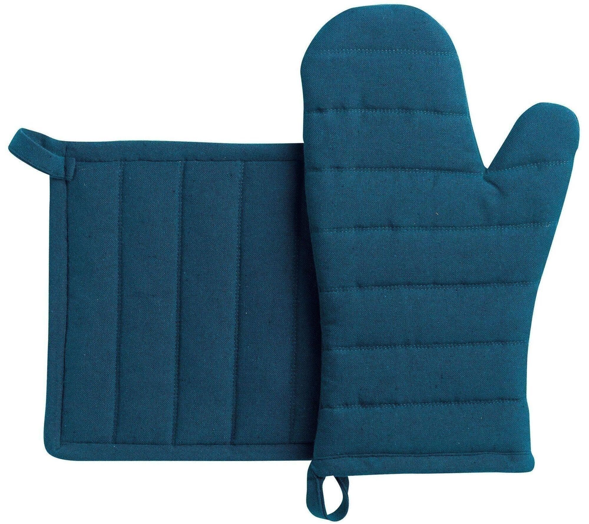 Lot gant/manique Jona Paon 15 x 30 cm