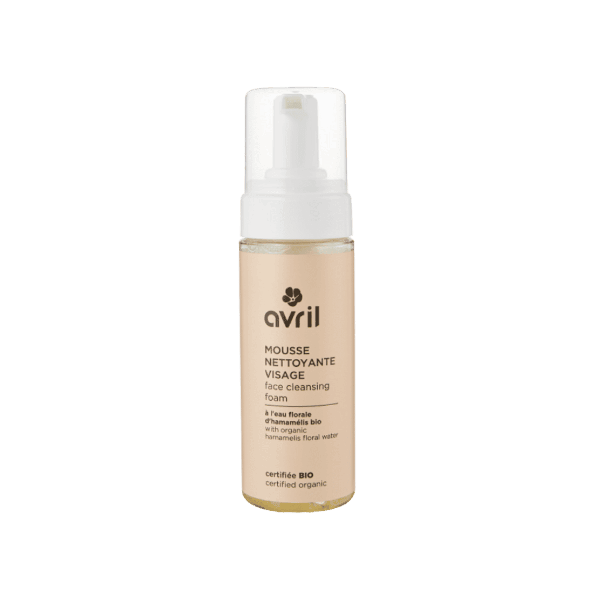 Mousse nettoyante visage 150ml - Certifiée Bio