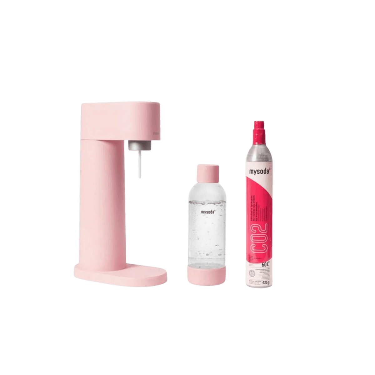 Machine à eau pétillante - WOODY - Pink