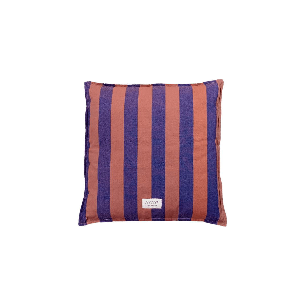 Coussin Outdoor - Caramel et bleu