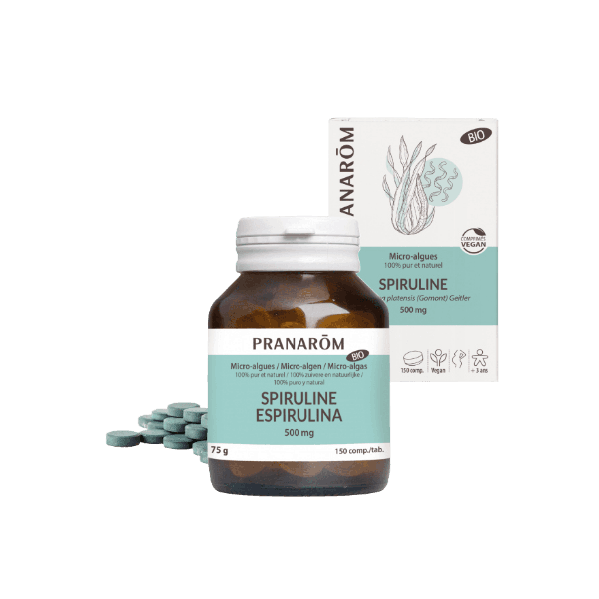 Spiruline BIO 150 comprimés