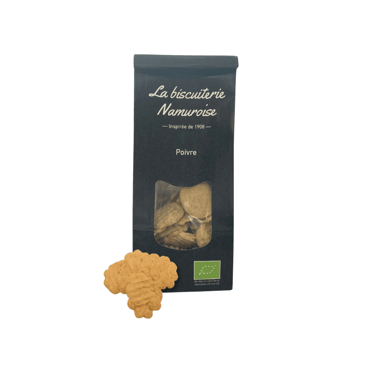 Sablés apéritifs BIO Poivre 100g