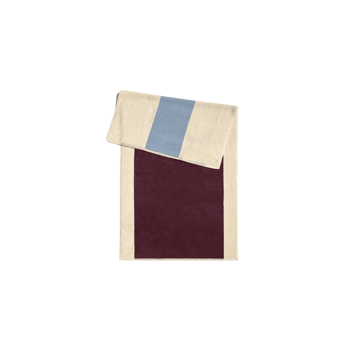 Handdoek 50x100 Sky Blue Bordeaux