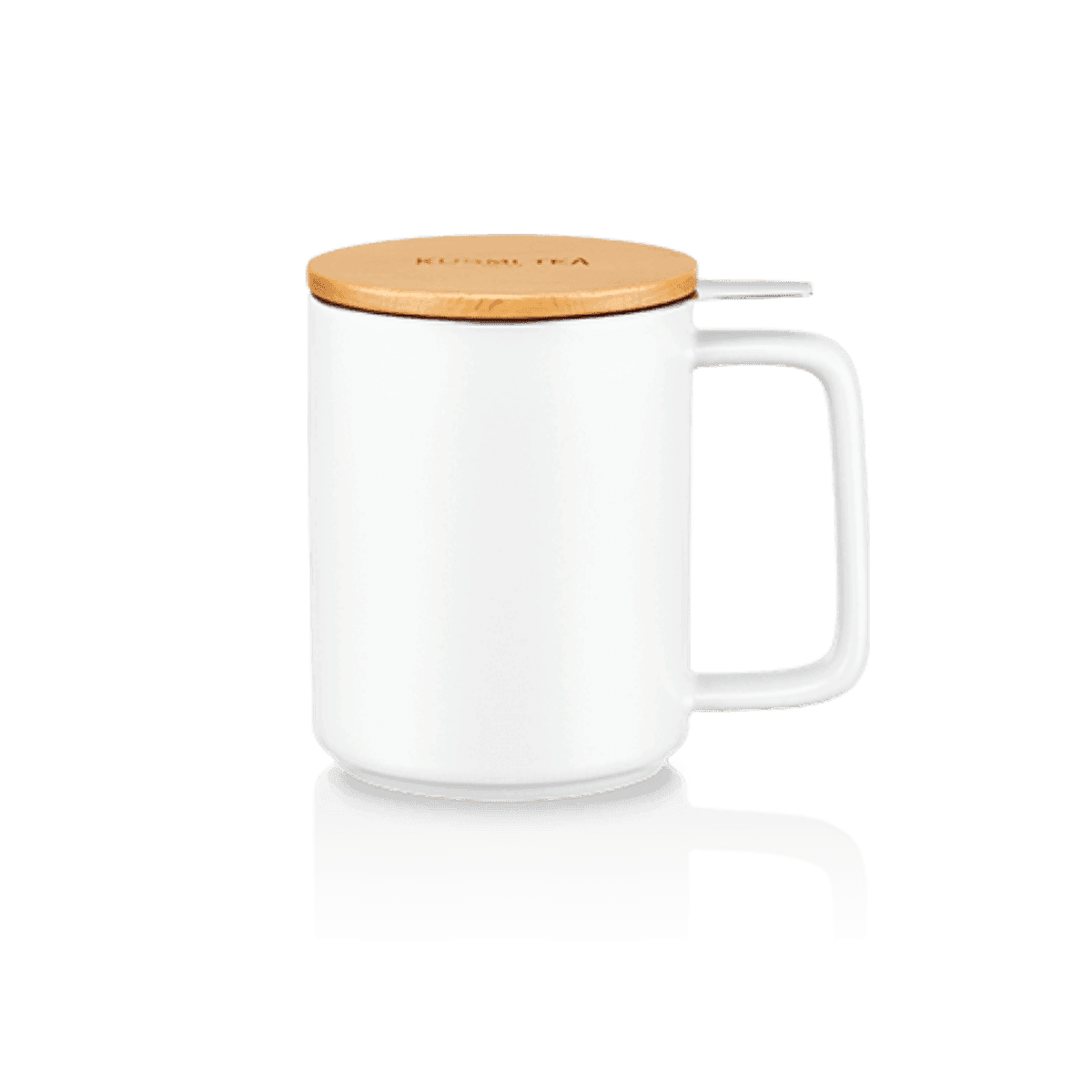 Tisanière Blanche 48cl avec filtre