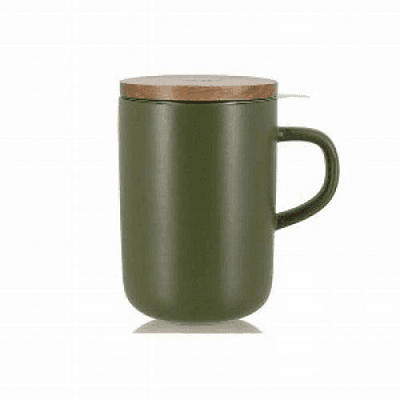 Tisanière Kaki 48cl  avec filtre