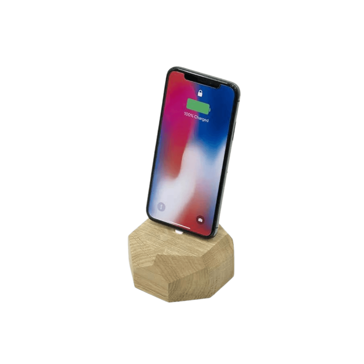 Oplaadstation met bliksem ingang (tot iPhone 14, lighting input)