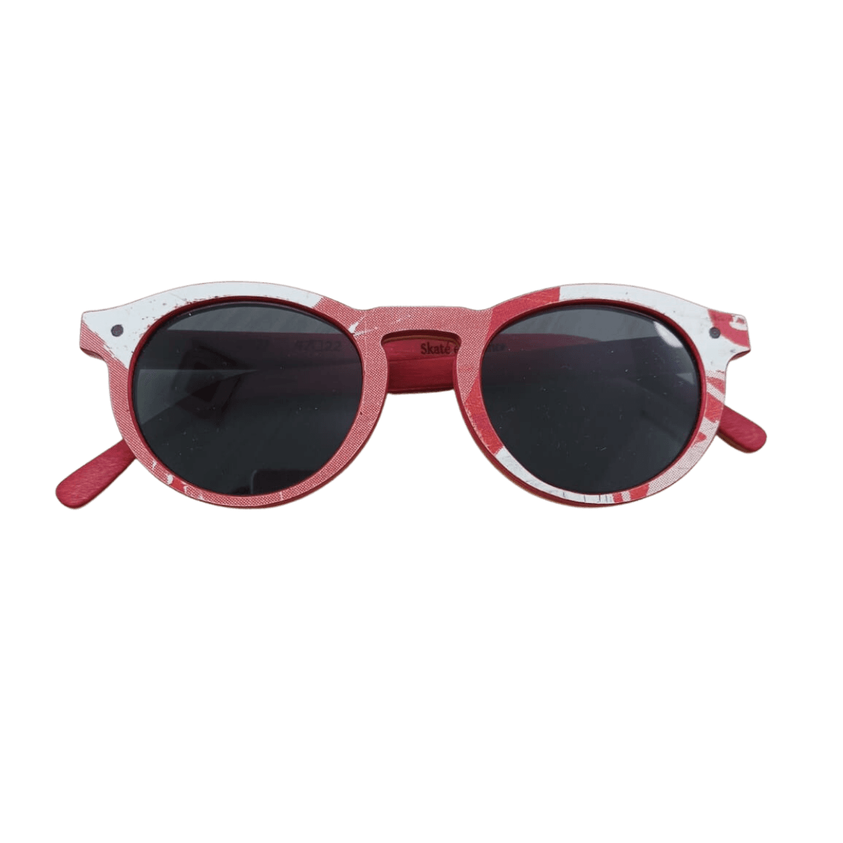 Lunettes en skateboard recyclé La vie en rose