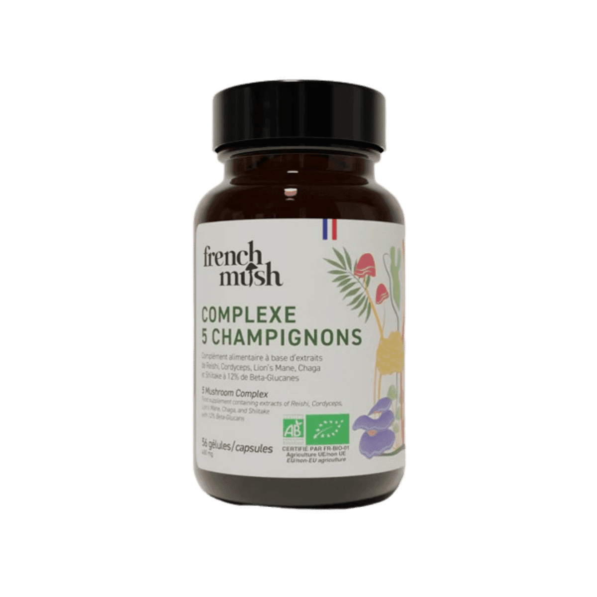 BIO 5-Paddenstoelencomplex “Complete werking” – 56 capsules