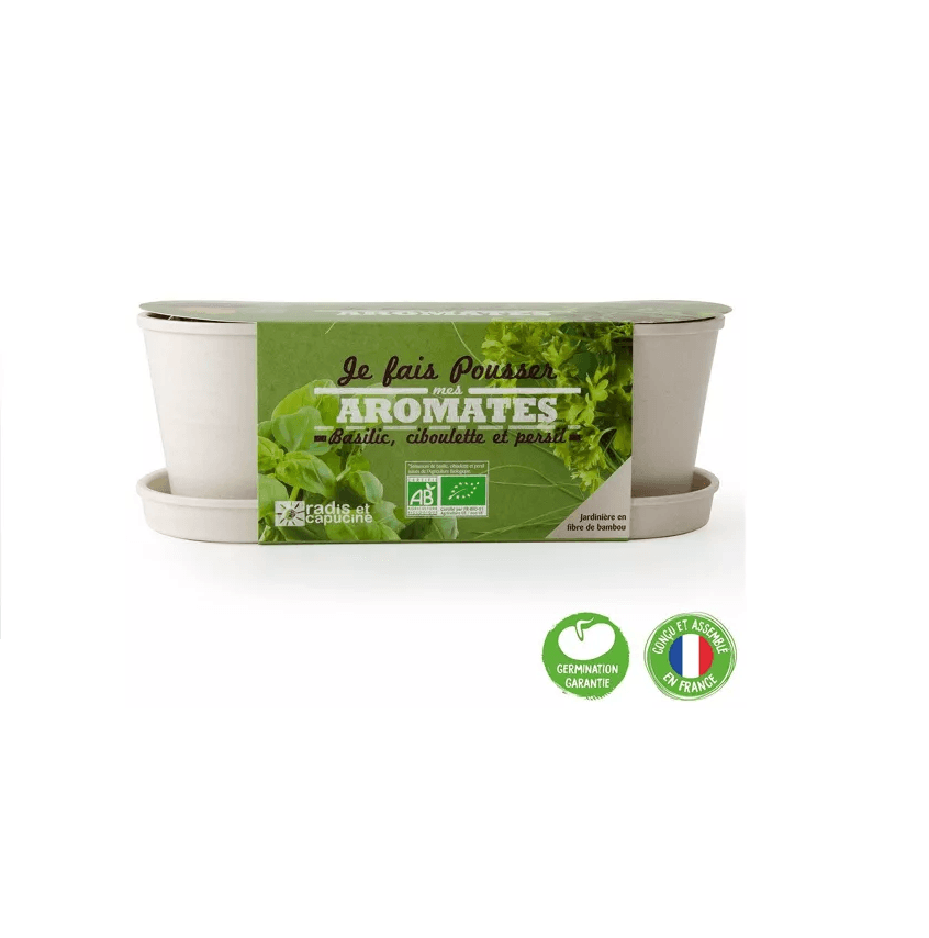 Aromaten - Bamboe plantenbak