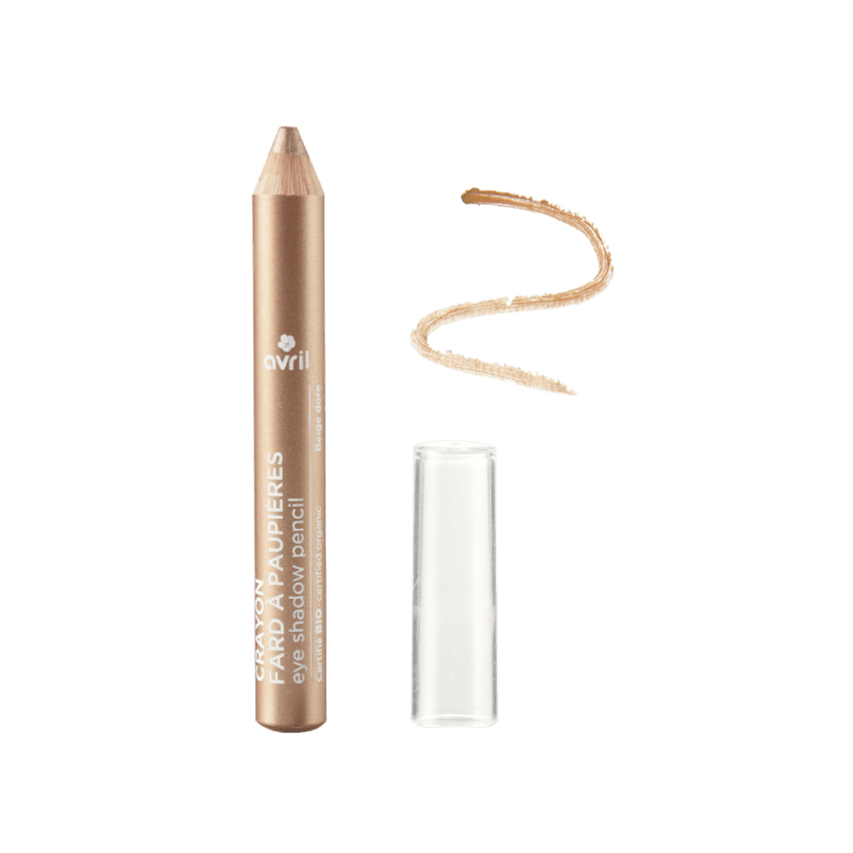Crayon fard à paupières - BEIGE DORÉ - Certifié Bio
