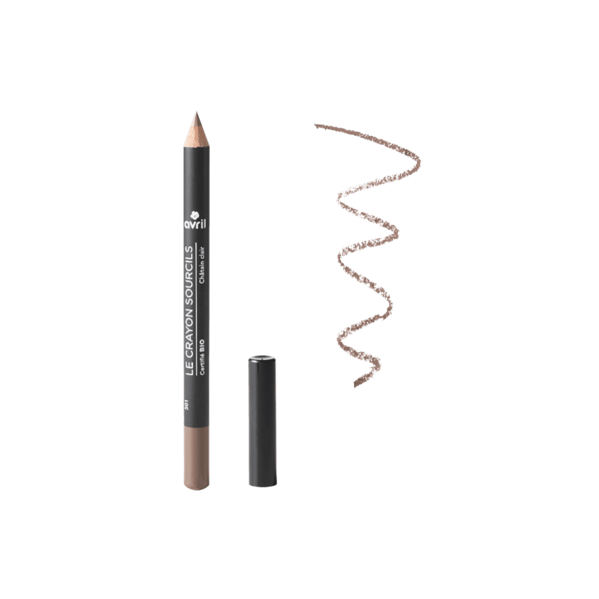 Crayon sourcils - CHÂTAIN CLAIR - Certifié Bio