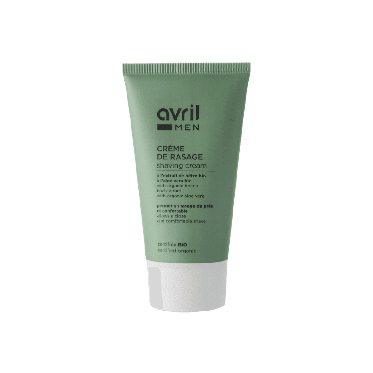 Crème de rasage Homme 150ml - Certifiée Bio