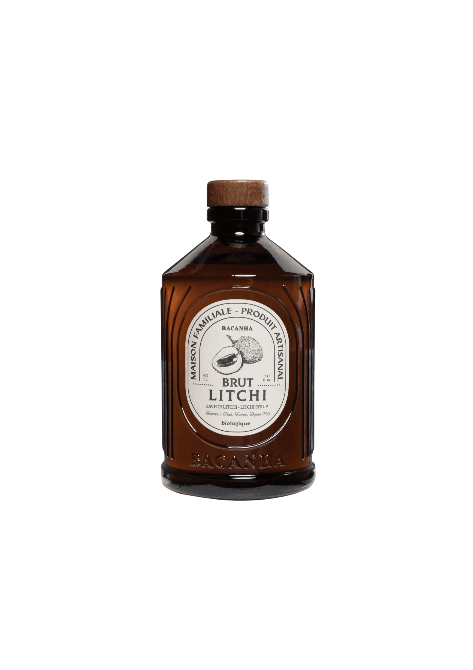 Litchi Brut Siroop - Biologisch - 400ml