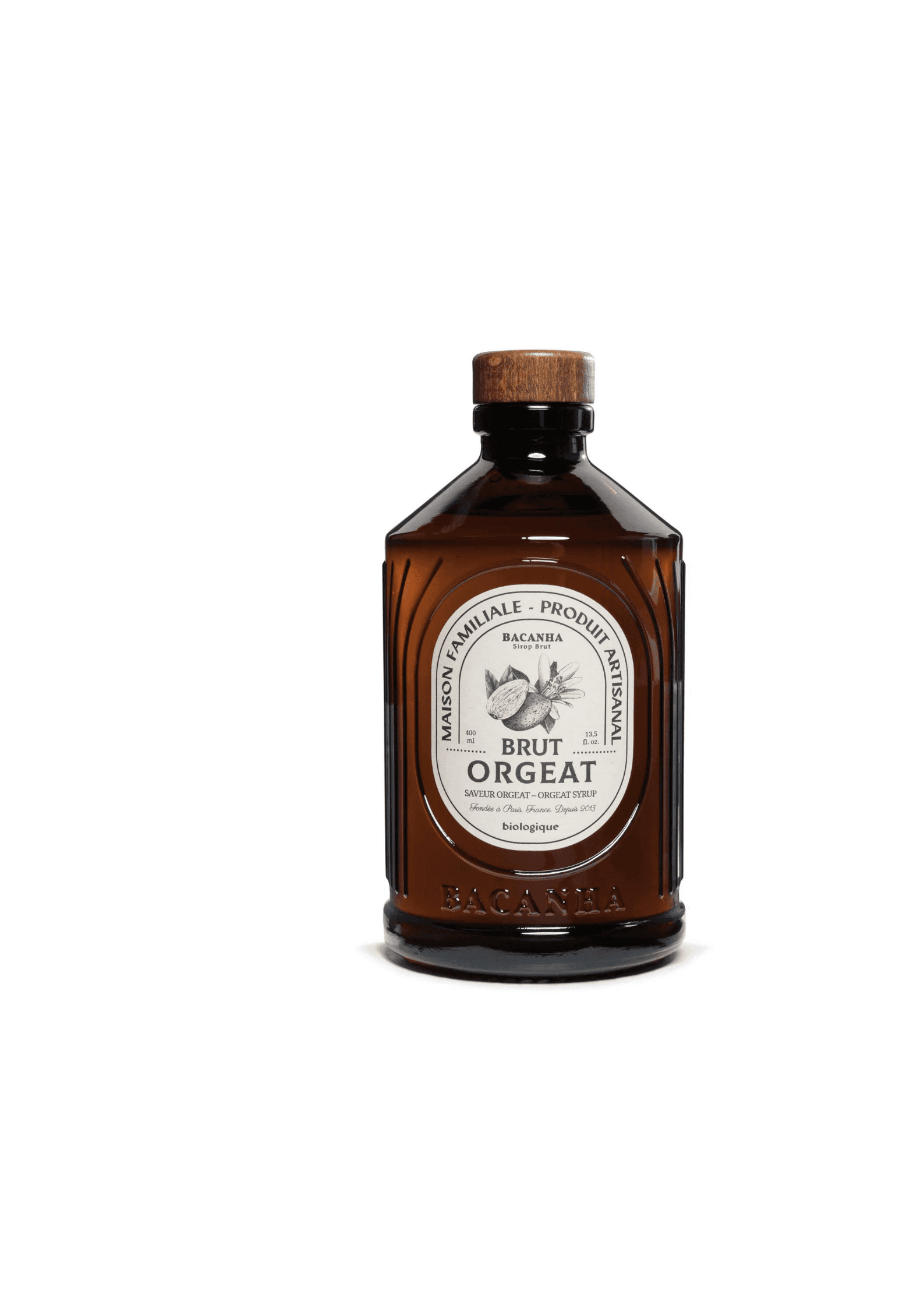 Sirop Orgeat Brut - Biologique - 400ml
