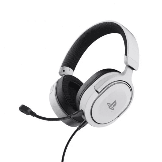 Headset Gaming pour PS5 Trust gxt498 Forta Headset White