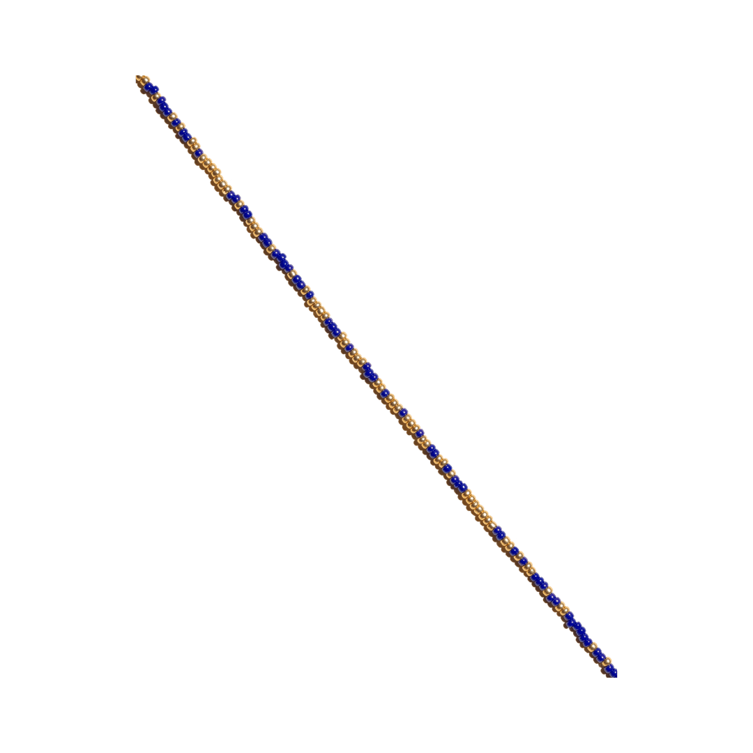 Chaîne de ventre EGYPTIEN BLUE