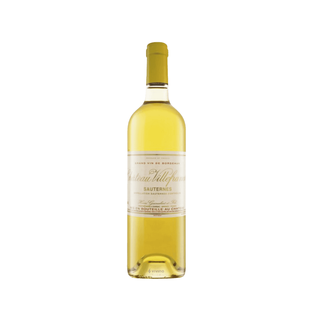 Château Pascaud Villefranche blanc 75cl - Sauternes AOP 2016