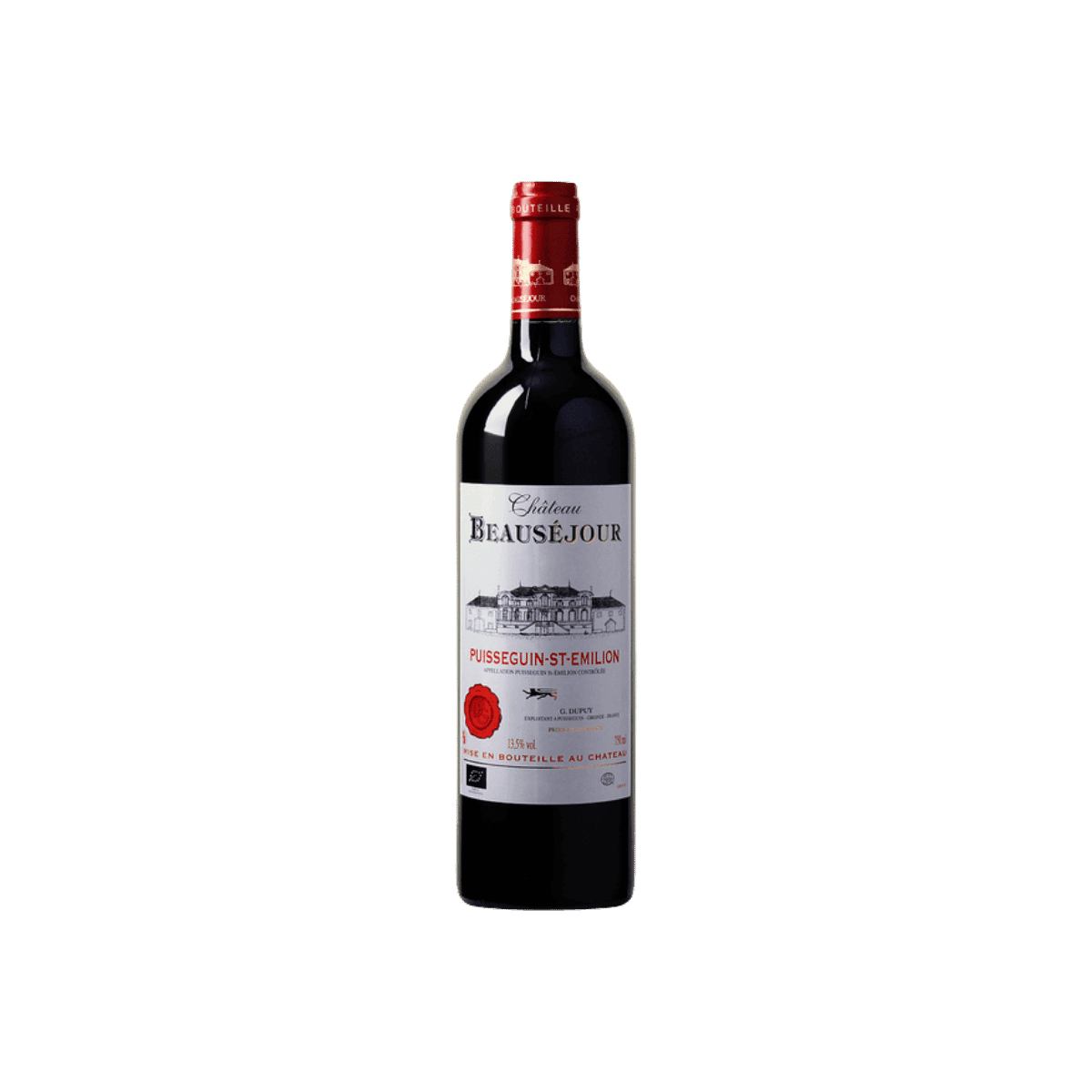 Château Beausejour rouge 75cl - Puisseguin St. Emilion AOP