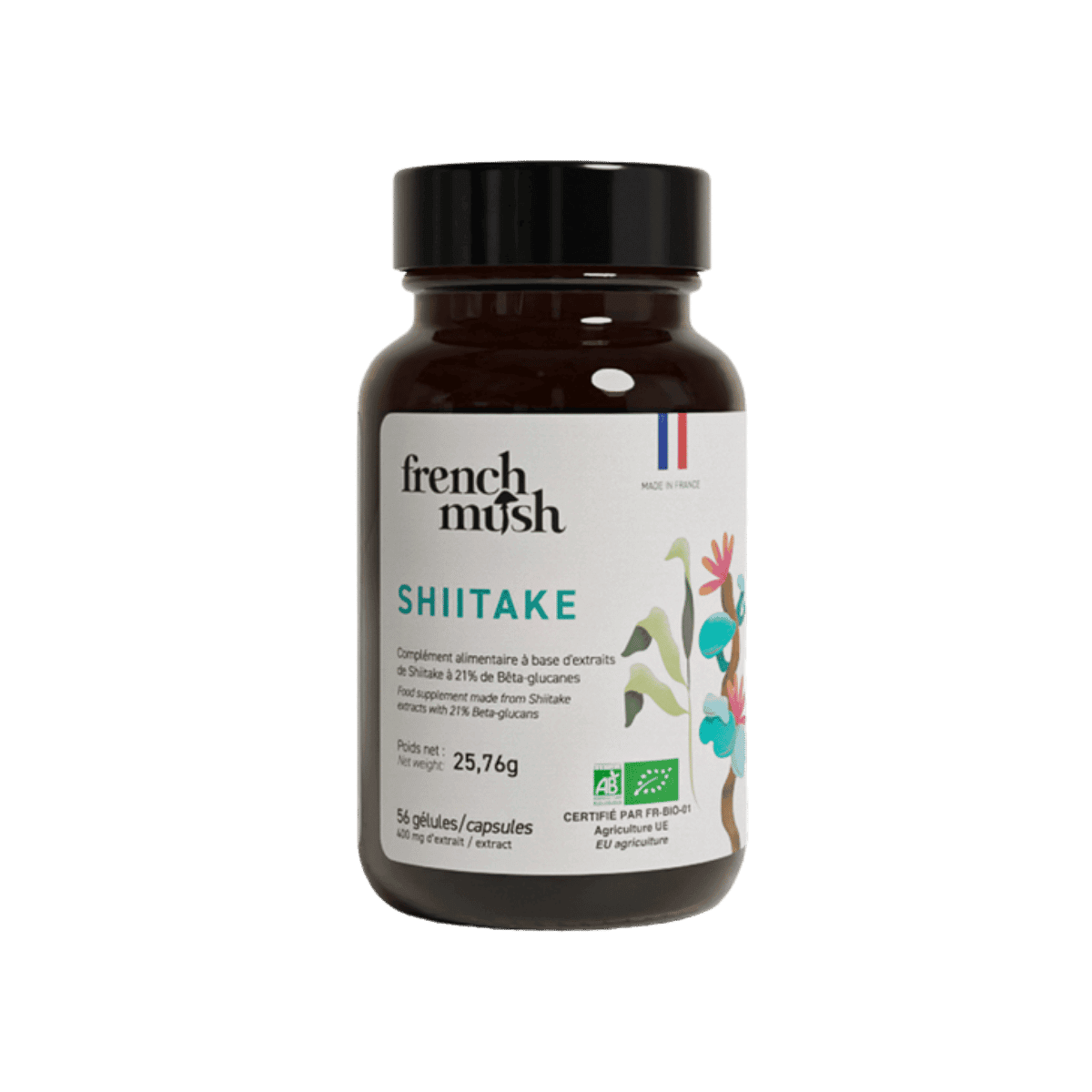 BIO Shiitake Detox & Spijsvertering – 56 capsules