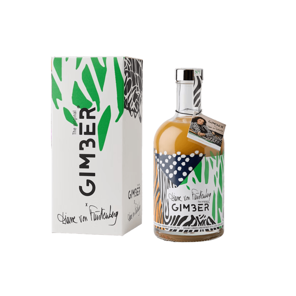 Sirop de gingembre (édition limitée) BIO - Gimber N°1 ORIGINAL x DIANE VON FURSTENBERG - 700ml
