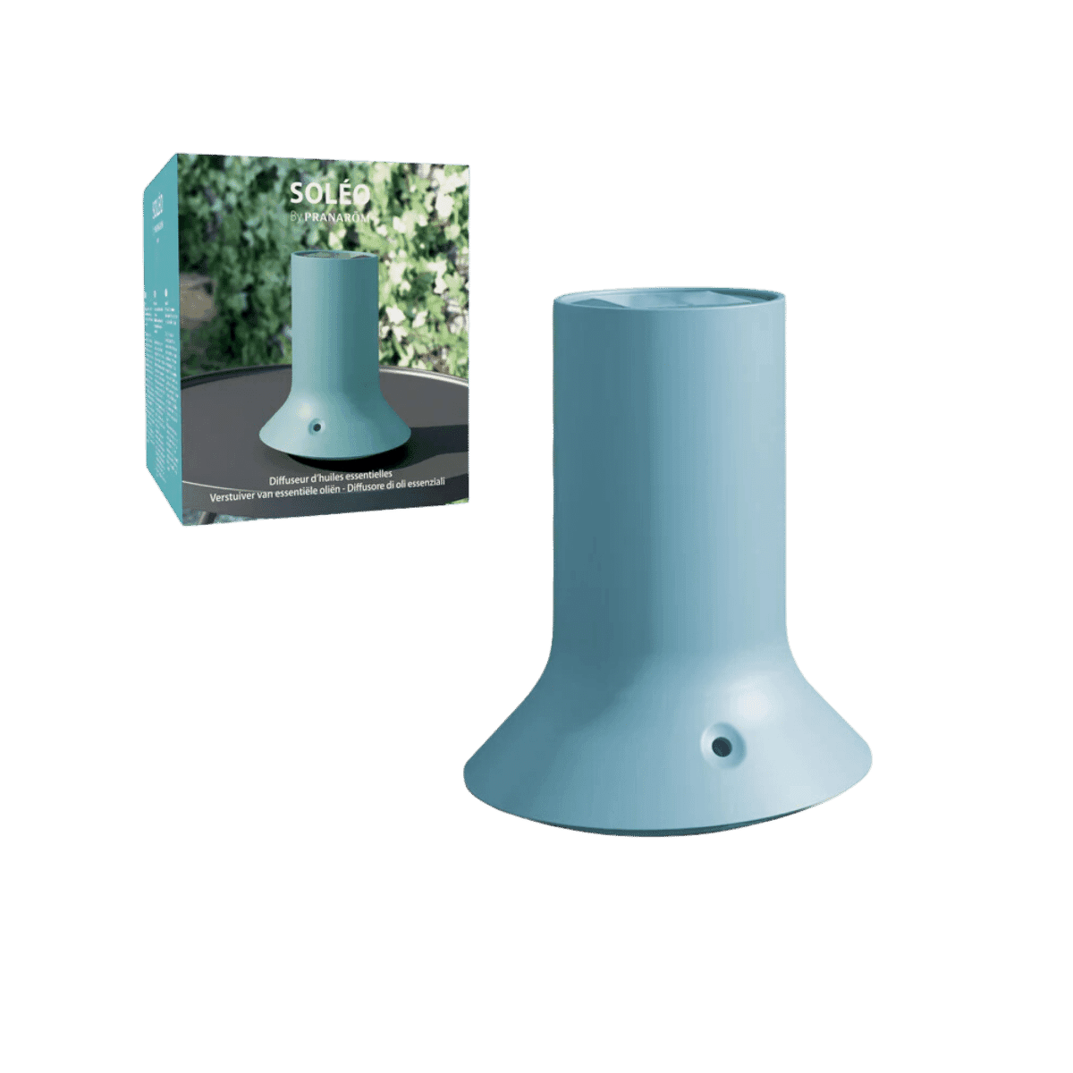 Diffuseur d'huiles essentielles solaire SOLEO - Bleu