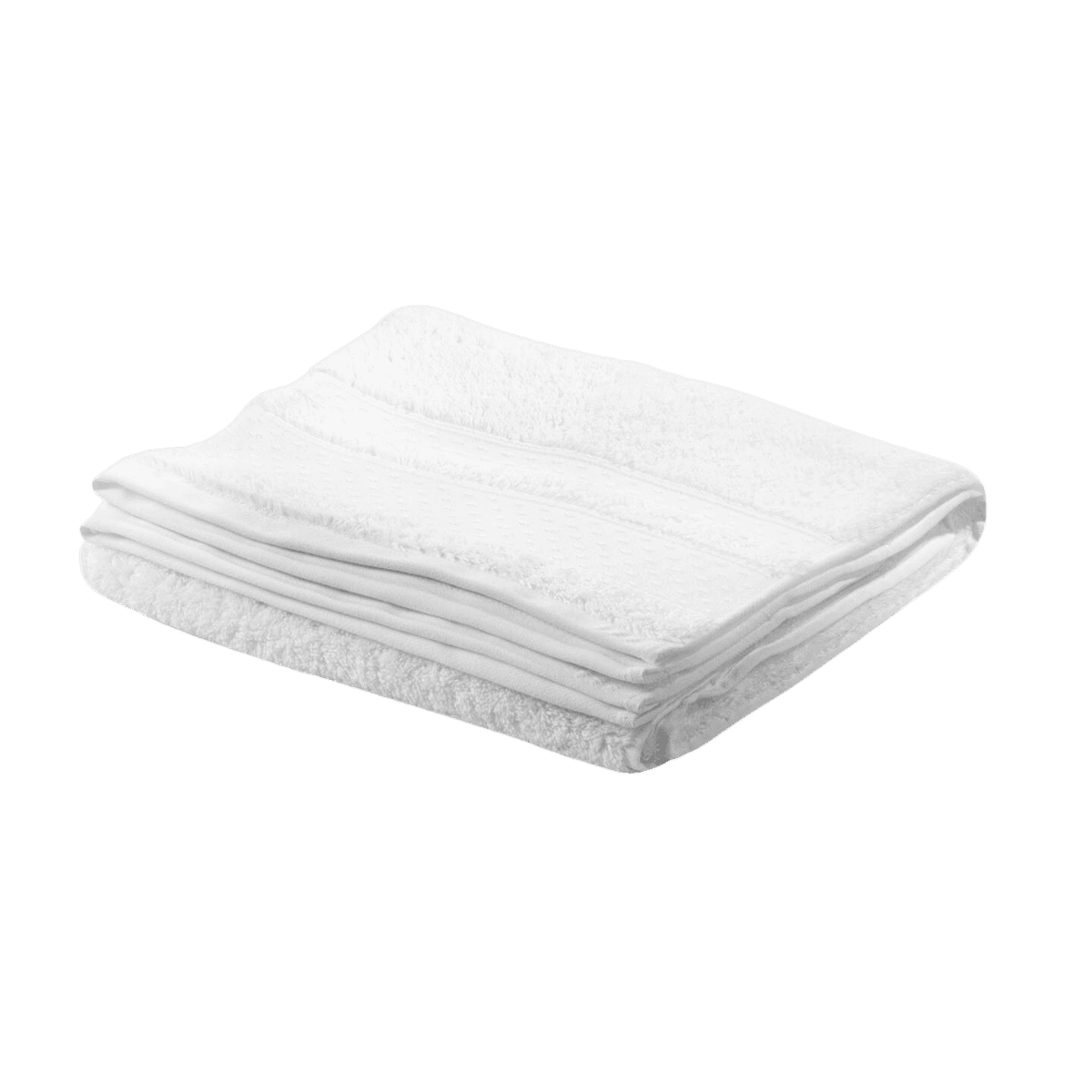Drap douche - 70X130cm - Blanc pur