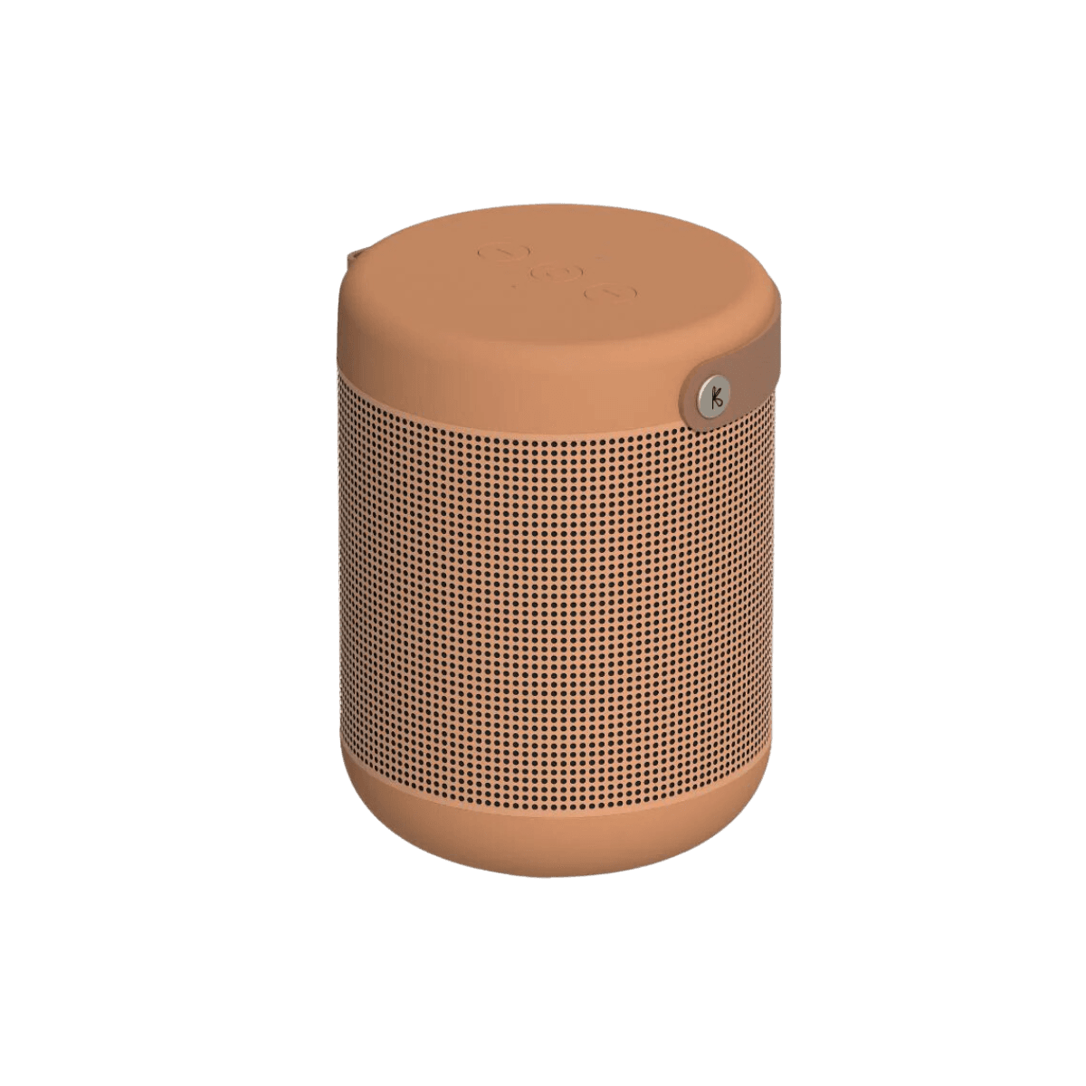 Enceinte circulaire 360° Bluetooth avec sangle aMajor 2 Cotta Orange