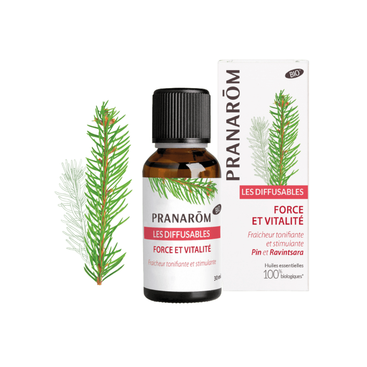 Diffusable force et vitalité BIO 30ml