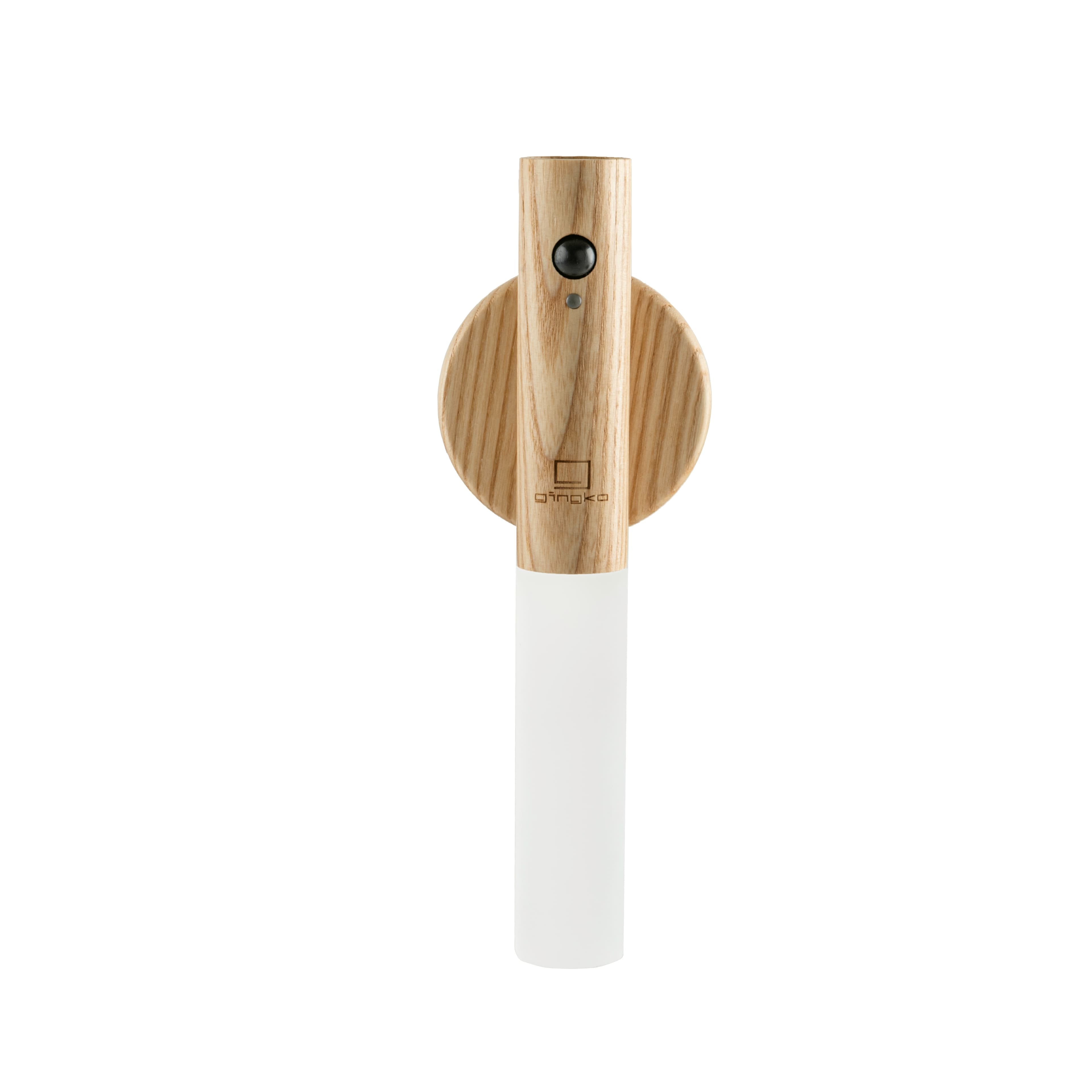 Lampe murale et portative - Bois de frêne blanc - SMART BATON LIGHT WHITE ASH