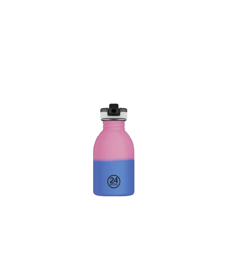 Fles 250ml Urban Bottle 250 REactive Pink/Blue - Sport Lid