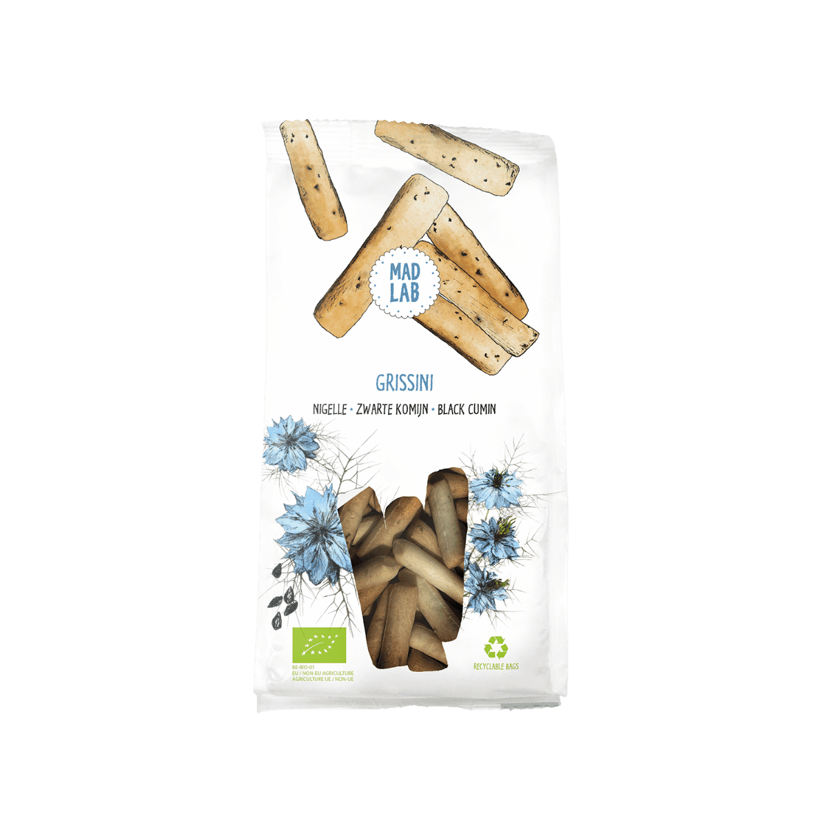 Grissini à la nigelle BIO