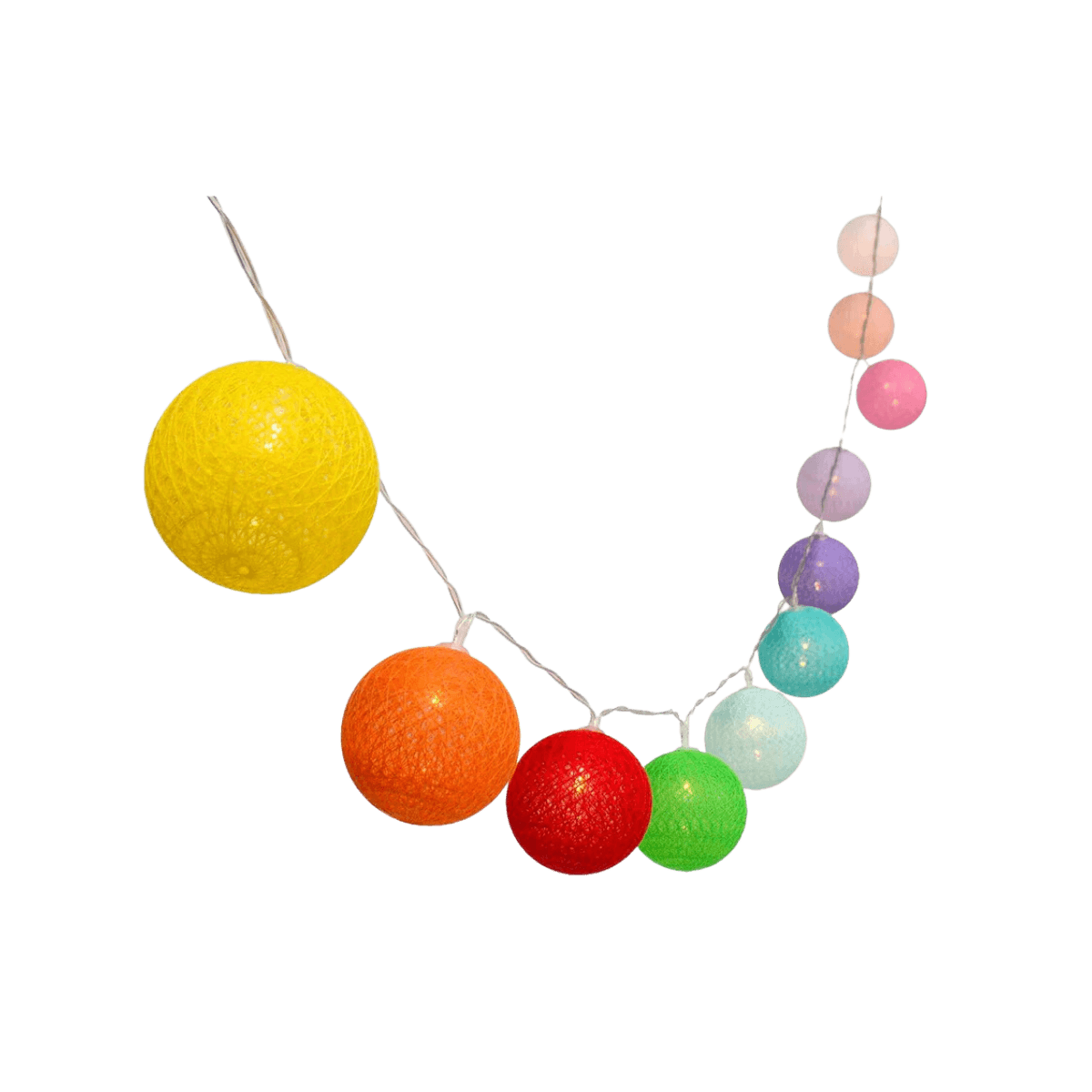 Guirlande lumineuse solaire multicolores - MIMY COLORS SOLAR