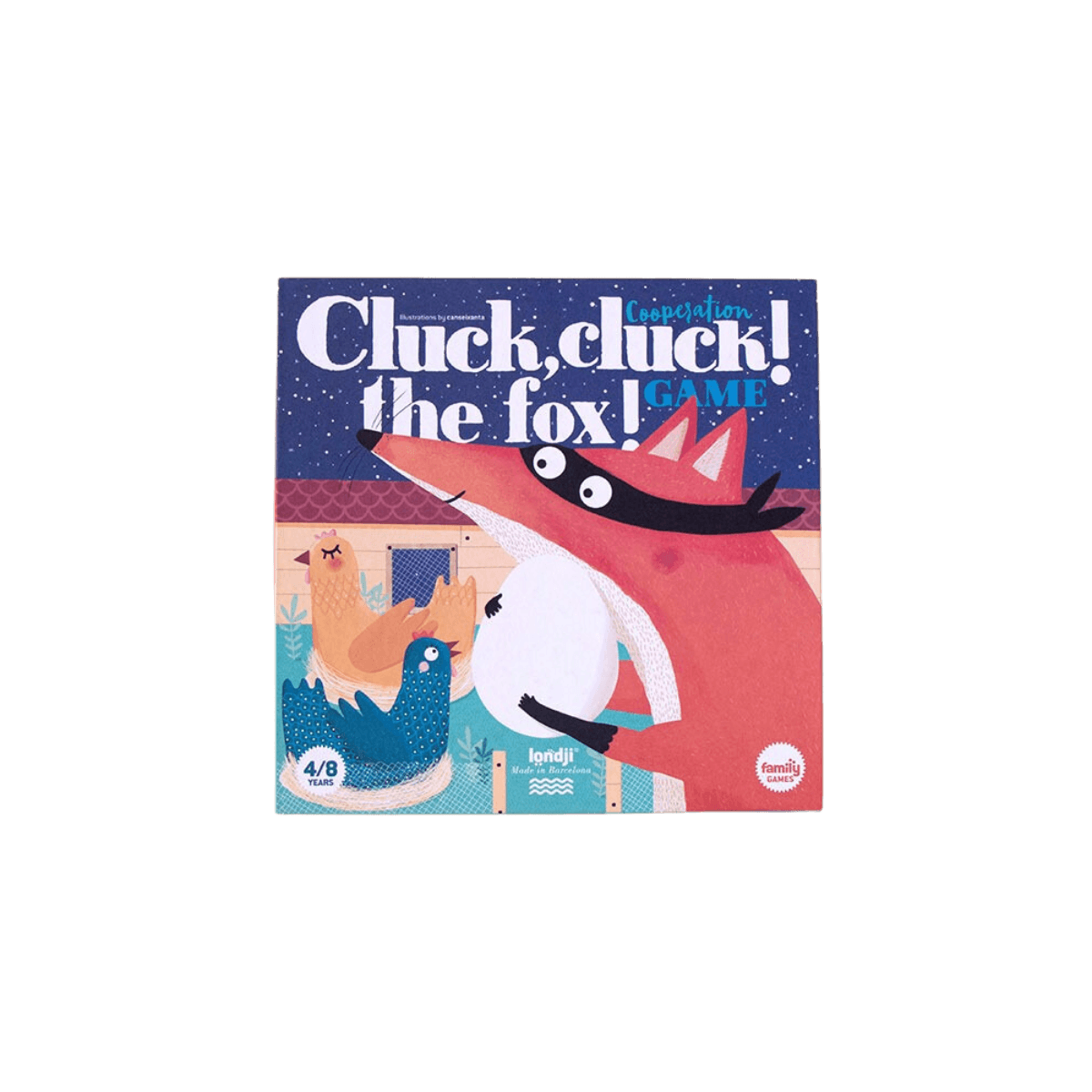 Coöperatief spel - 4 jaar en ouder - CLUCK CLUCK! THE FOX!