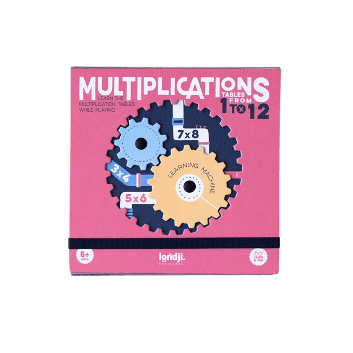 Jeu d'apprentissage des tables de multiplication - 6 ans et + - MULTIPLICATIONS