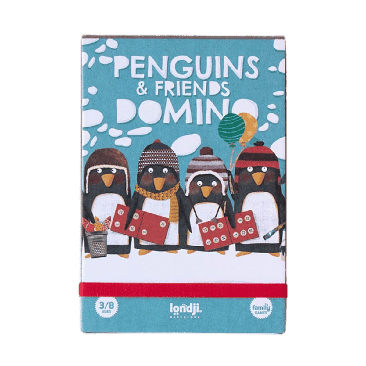 Jeu de domino - 3 ans et + - PENGUINS AND FRIENDS