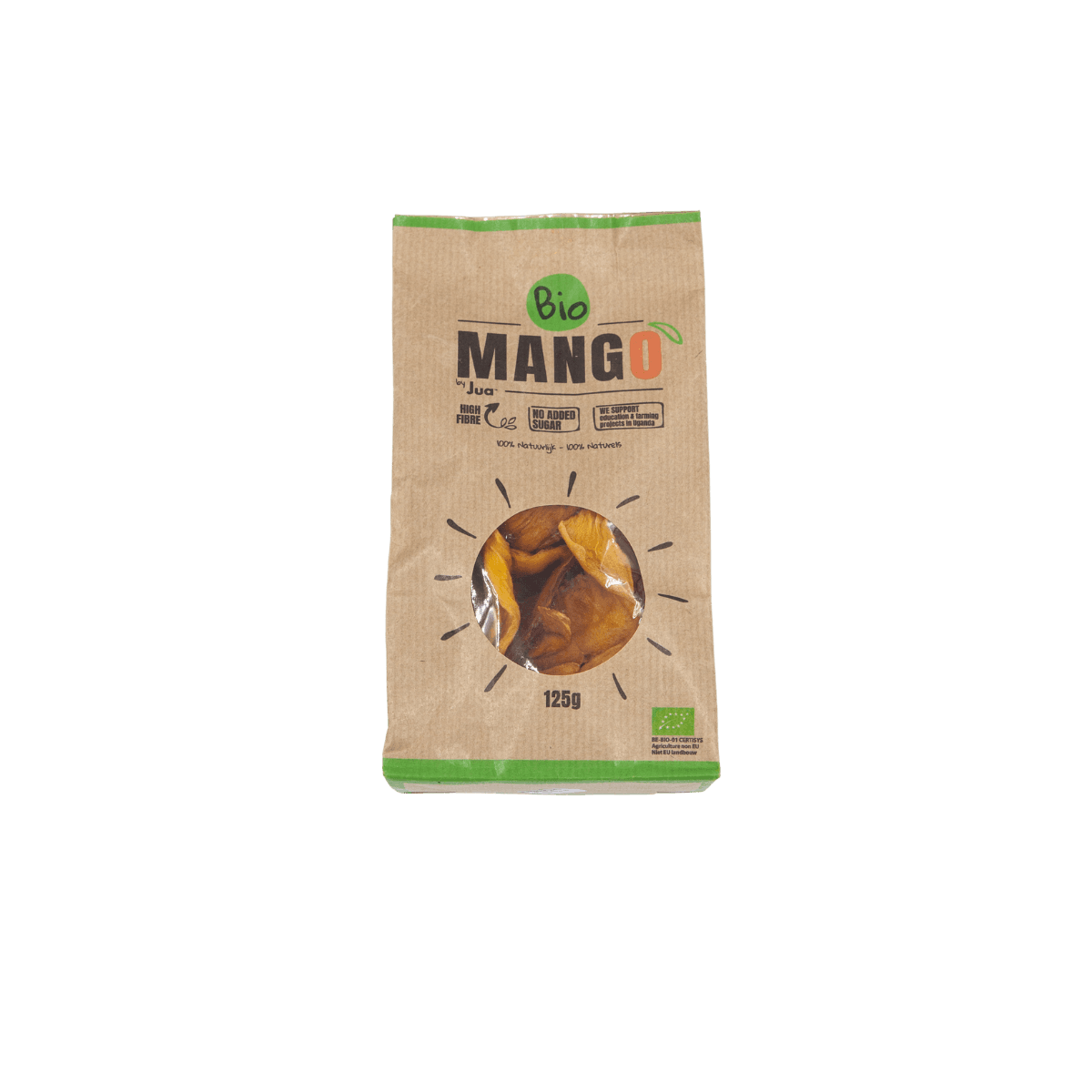 Gedroogde mango 125g