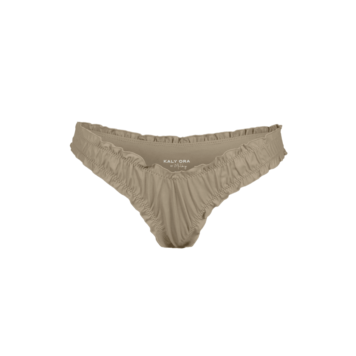 Laag uitgesneden bikini slipje Sand