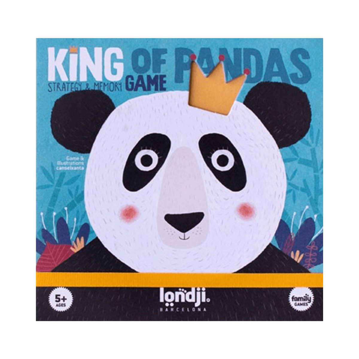 Jeu de mémoire - 5 ans et + - KING OF PANDAS