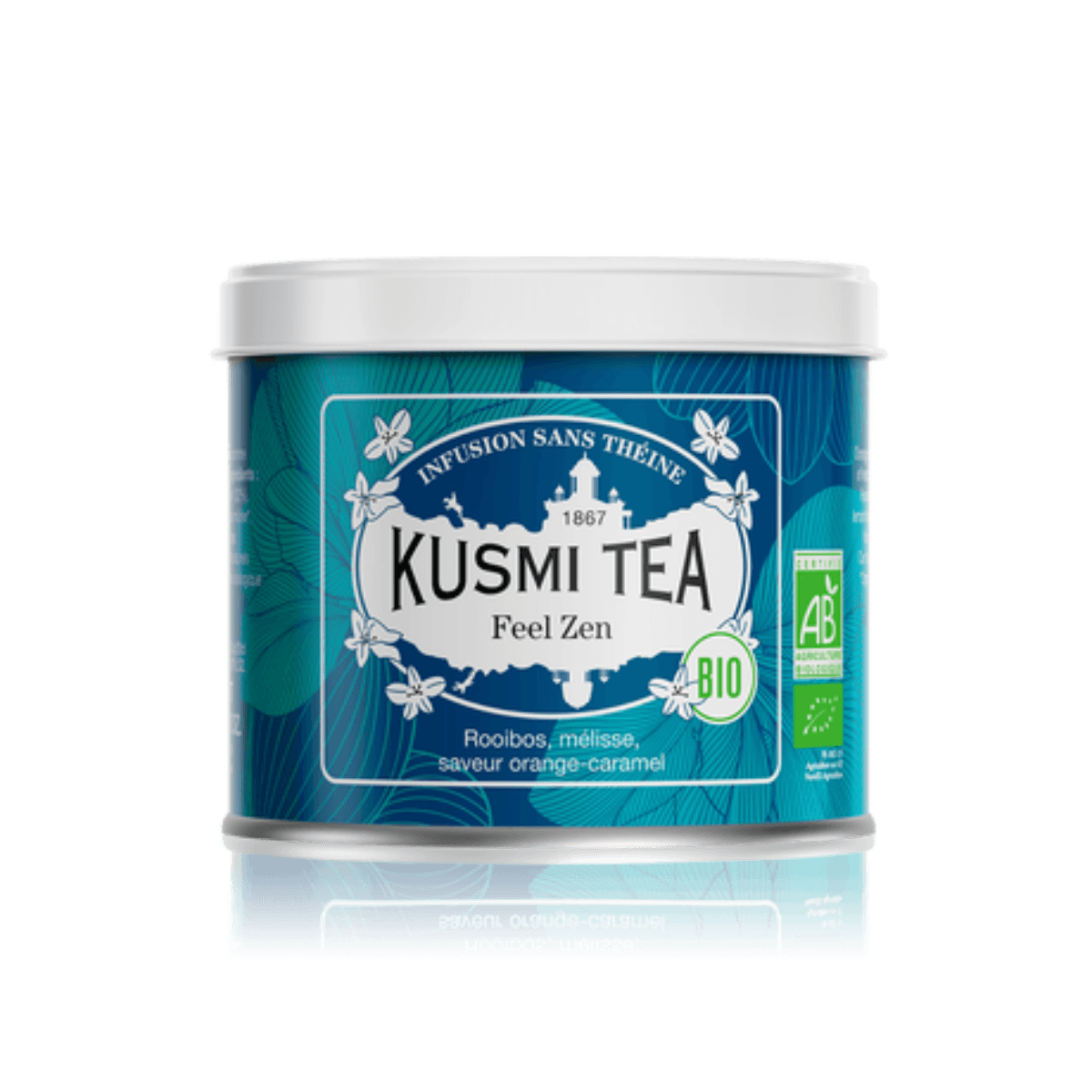 Infusion à la mélisse BIO - Feel Zen - Boîte métal 100gr