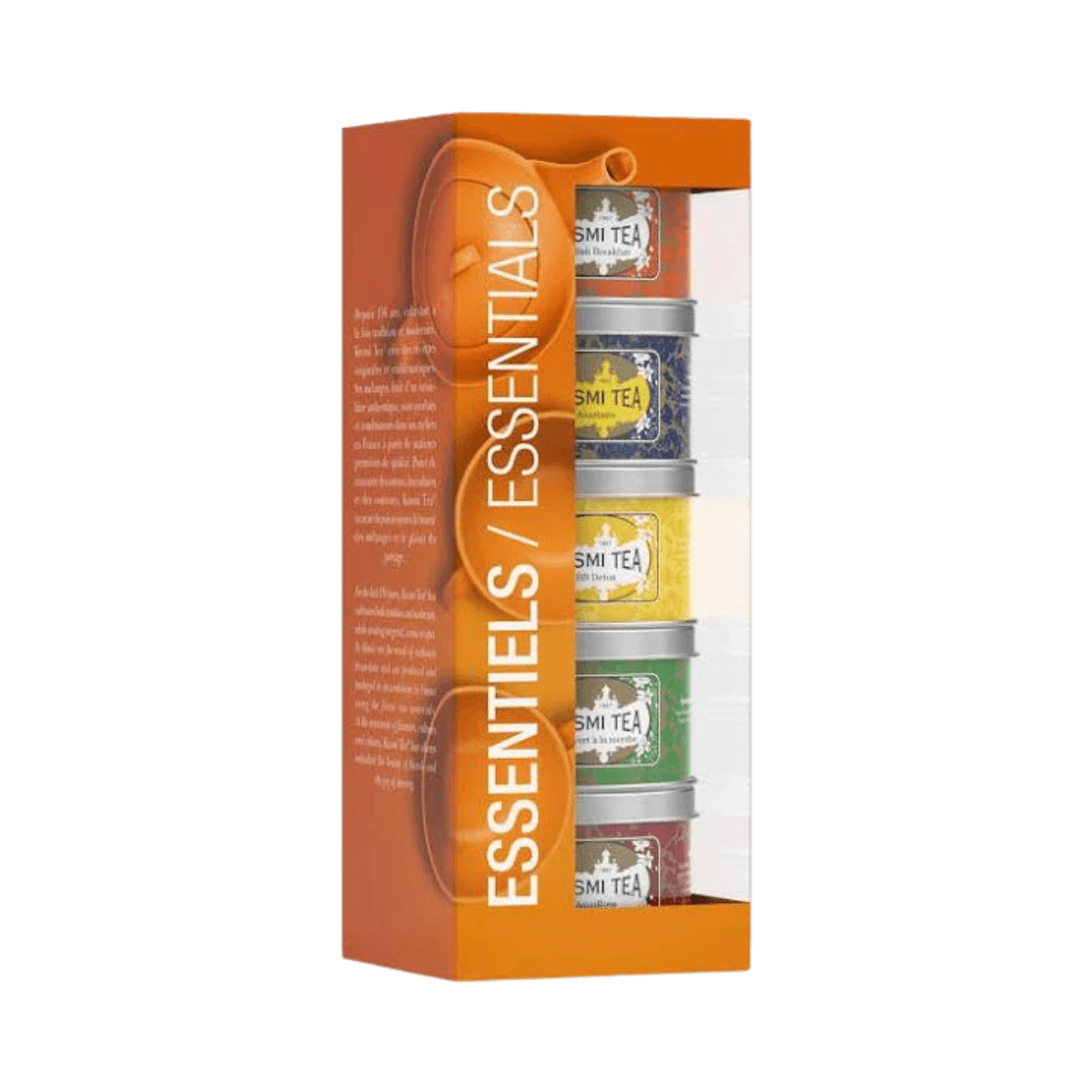 Coffret Les Essentiels - Thé noir et thé vert en vrac BIO - 5 x 20g