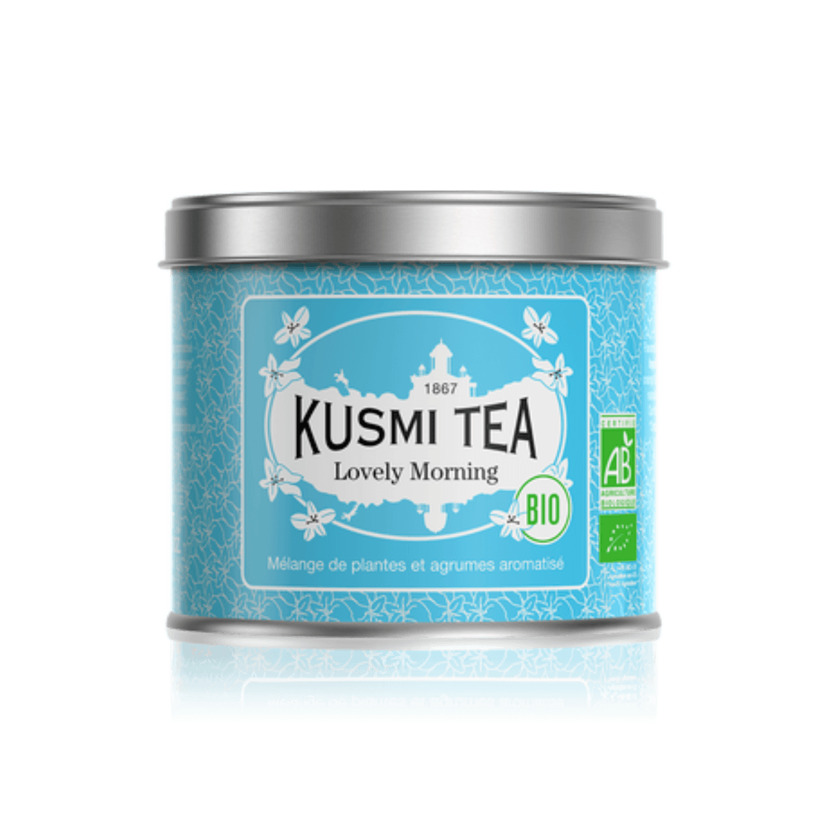 Thé vert aux agrumes BIO - Lovely Morning - Boîte métal 100gr