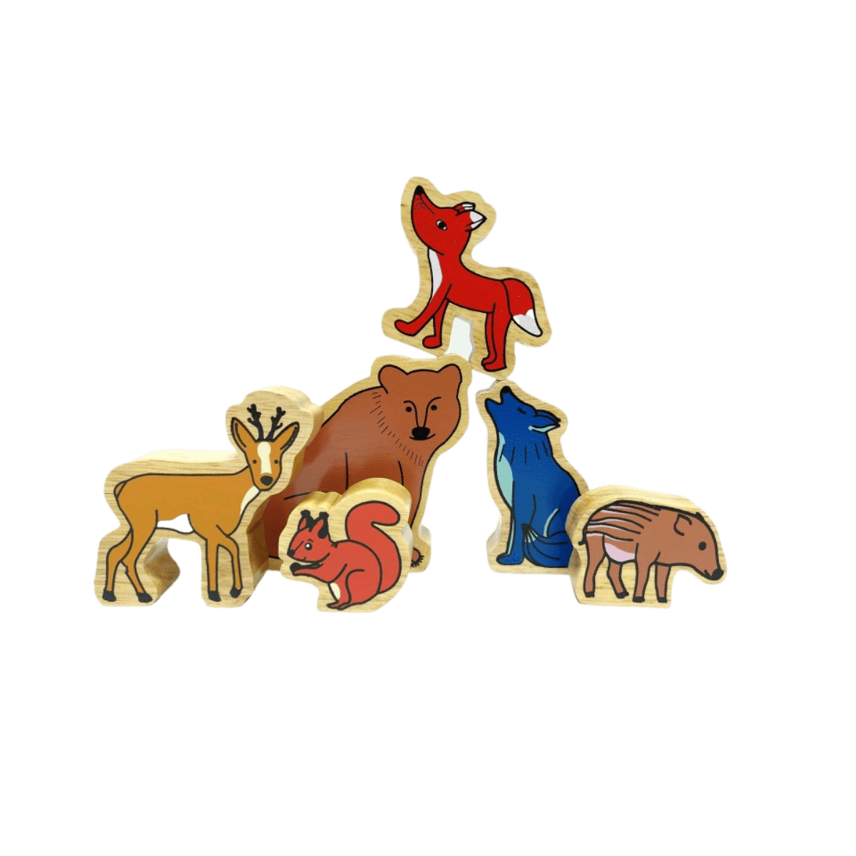 Kitsuné et sa bande - Coffret 6 figurines + poster