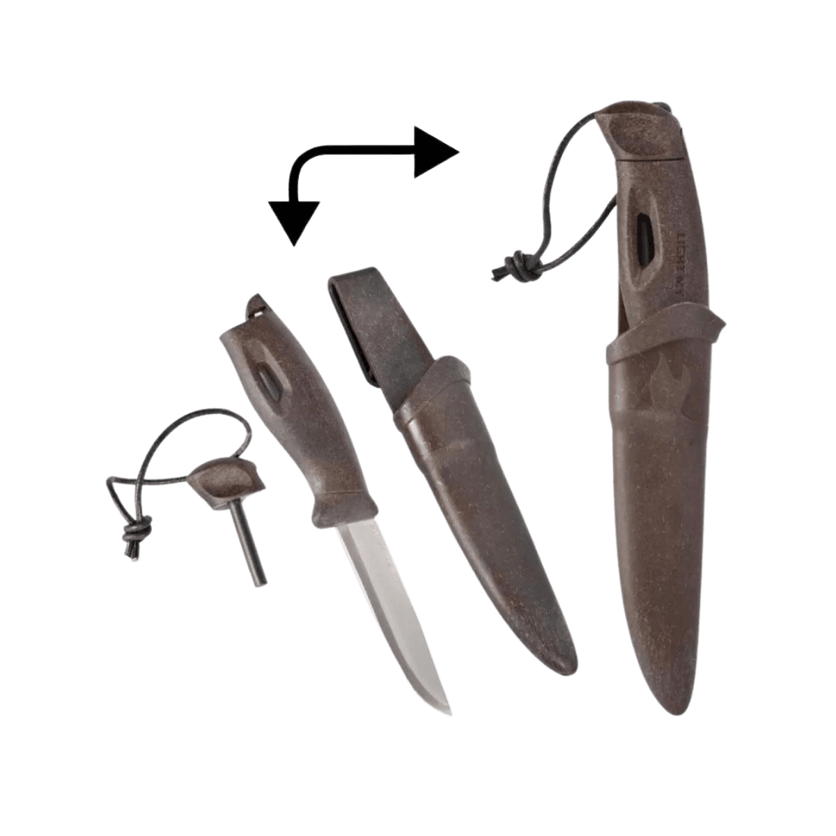 Couteau de survie - SWEDISH FIREKNIFE - Cocoshell