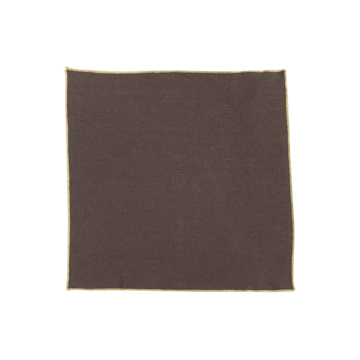 Set van 6 gerecyclede servetten Grace Café 40 x 40