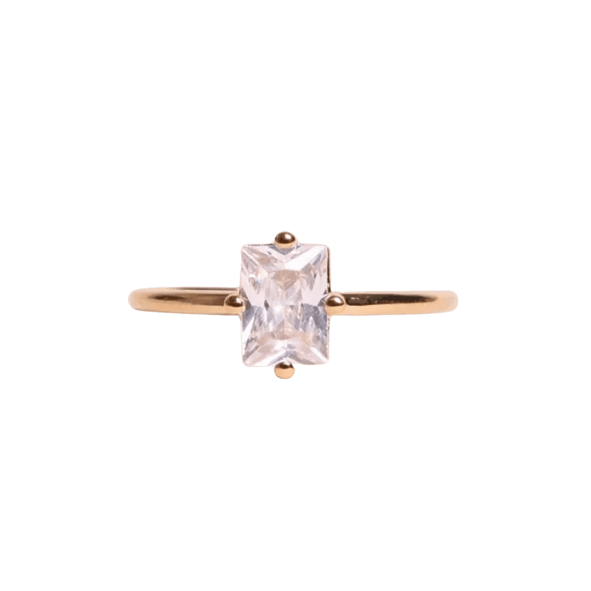Ring Madeleine - Zircon Blanc