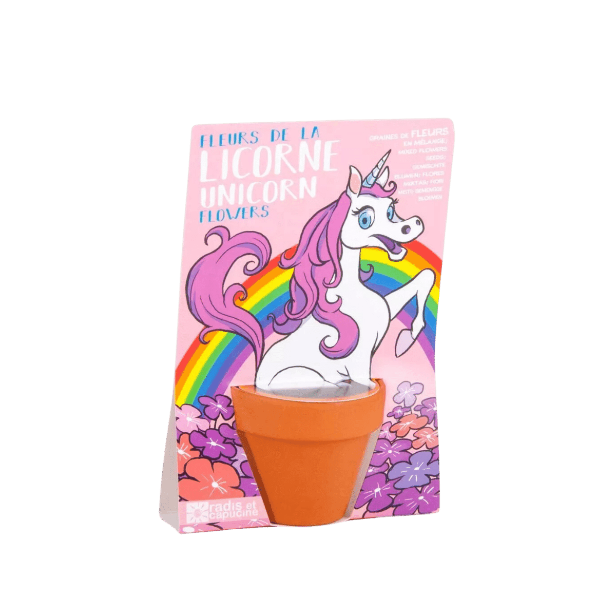 Eenhoornbloemenmix om te zaaien