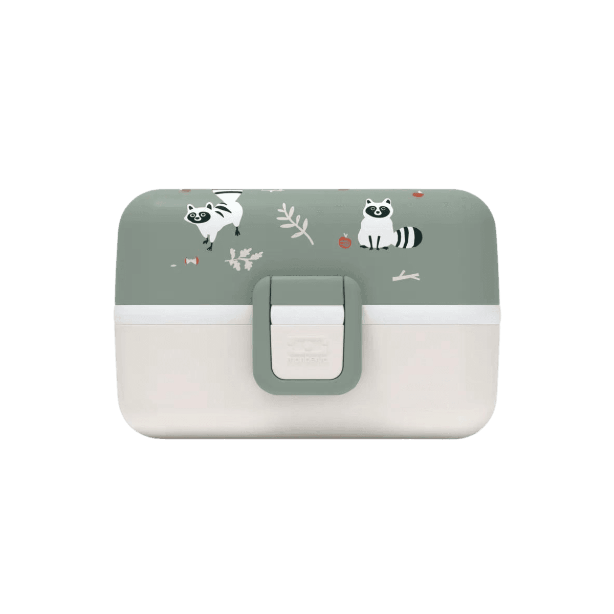 Lunch Box Bento enfants - MB TRESOR - Vert raccoon