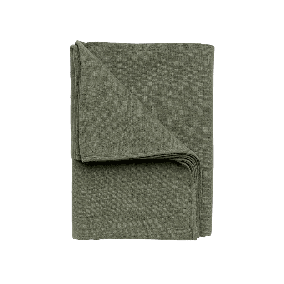 Nappe unie - 300 x 160 cm - Vert - TABLE CLOTH RECYCLED - GREEN