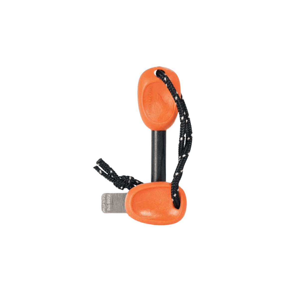 Pierre à feu - SWEDISH FIRESTEEL SCOUT 2IN1 - RUSTY ORANGE